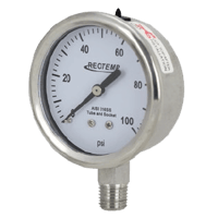 Reotemp Series PM 25/40 Industrial Stainless Steel Gauge